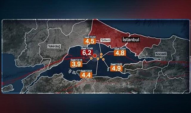 İstanbul sallanmaya devam ediyor! Bir deprem daha