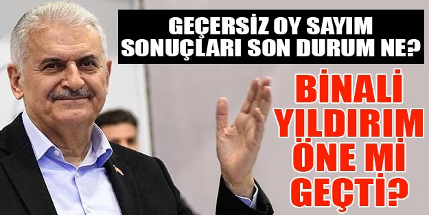 İstanbul seçim sonuçları son dakika Binali Yıldırım öne mi geçti?
