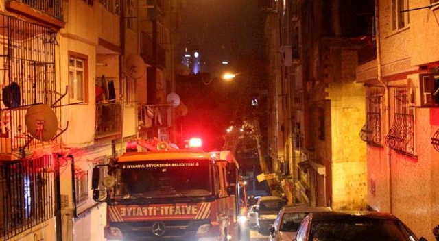 İstanbul Şişli'de yangın korkusu