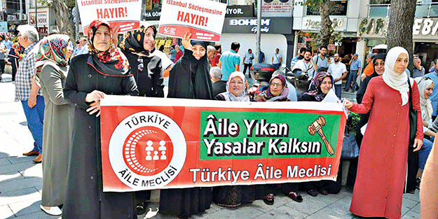 İstanbul Sözleşmesi’ne karşı güç birliği çağrısı