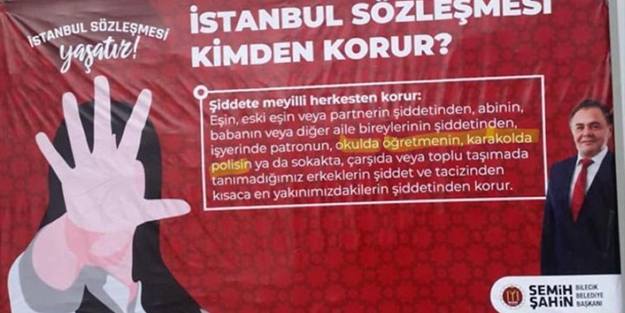 İstanbul Sözleşmesini savunan kafaya bak! CHP’li belediye polisleri ve öğretmenleri tecavüzcü ilan etti