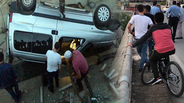 İstanbul Sultanbeyli’de korkunç kaza! Böyle izlediler...