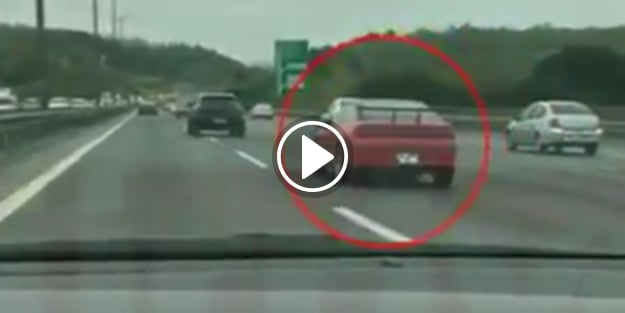 İstanbul trafiğini kilitleyen kazadan yansıyan görüntüler!