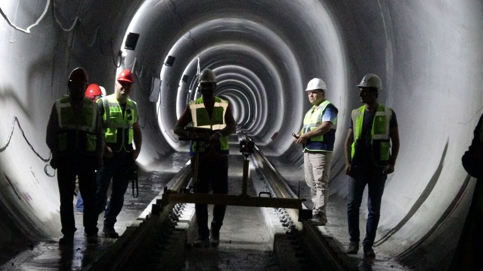 İstanbul trafiğini rahatlatacak projede sona doğru
