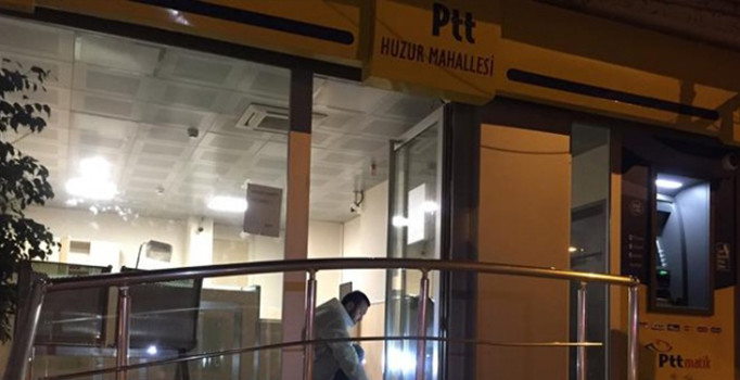 İstanbul Ümraniye'de PTT soygunu