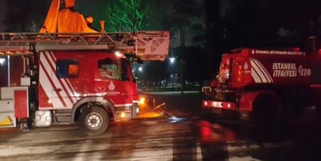 İstanbul Üniversitesi'nde yangın çıktı!