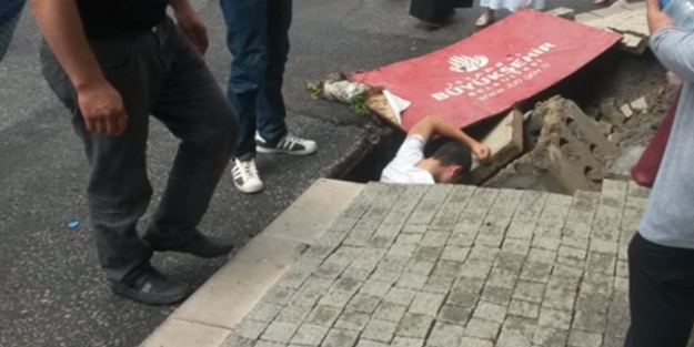 İstanbul'da akıl almaz olay