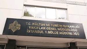 İSTANBUL VAKIFLAR 1. BÖLGE MÜDÜRLÜĞÜ