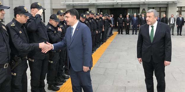 İstanbul Valisi Şahin'den veda ziyareti