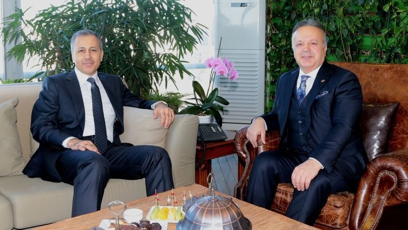 İstanbul Valisi Yerlikaya'dan TİM Başkanı'na ziyaret