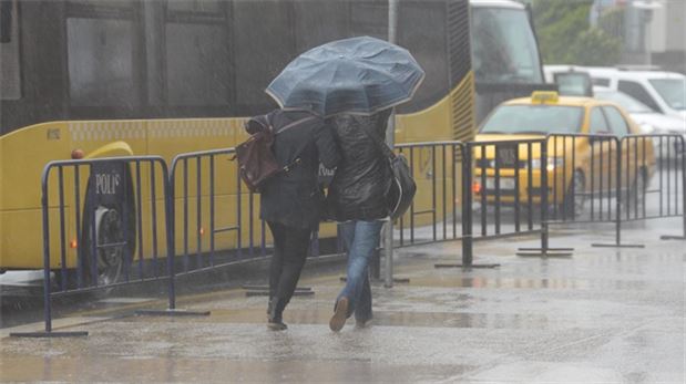 İstanbul ve bu illere yağış uyarısı