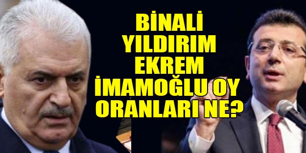 İstanbul yerel seçim 2019 kim önde? Binali Yıldırım Ekrem İmamoğlu oy oranları son dakika