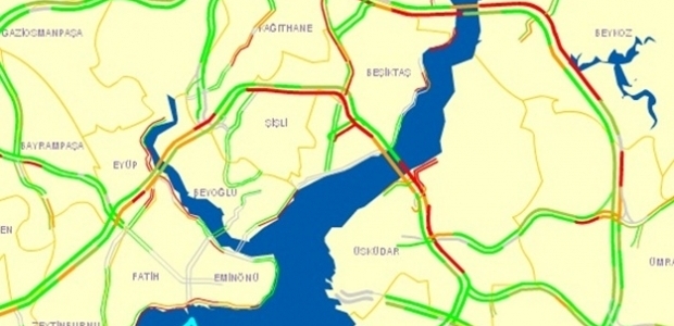 İstanbul yol durumu 12 Şubat 2016