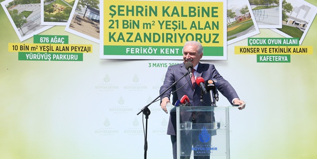 İstanbul'a 20 bin metrekarelik dev şehir parkı