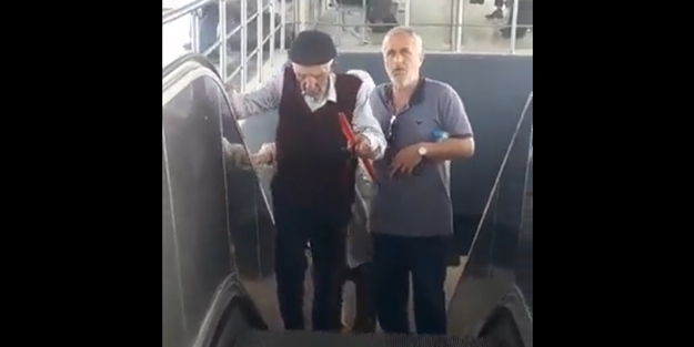 ‘İstanbul’a gelirse yapacakmış’ Ekrem’den 94’lük bastonlu amcaya spor