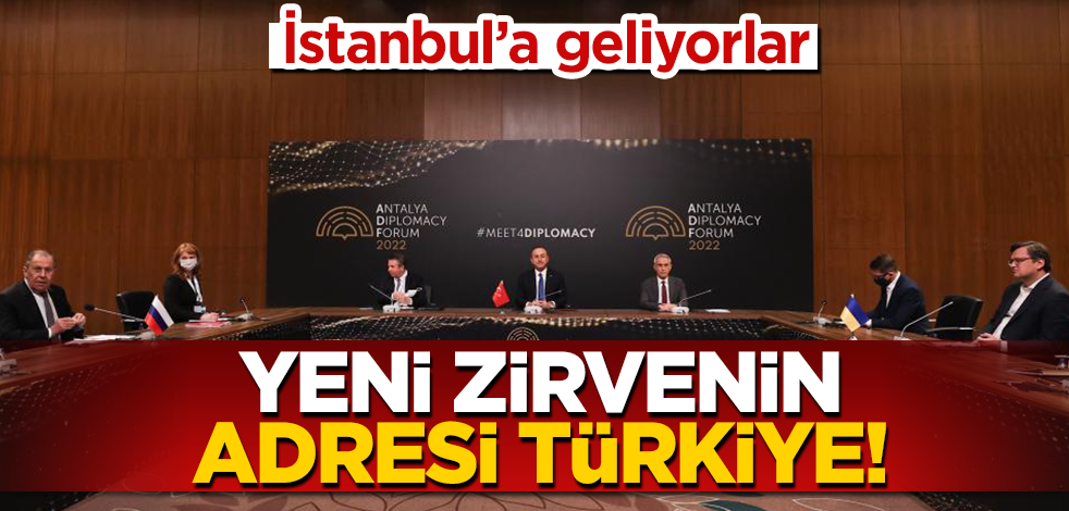 İstanbul’a geliyorlar! Yeni zirvenin adresi Türkiye!