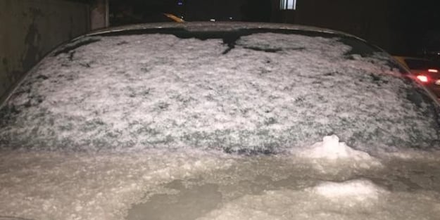 İstanbul'a ilk kar yağdı!