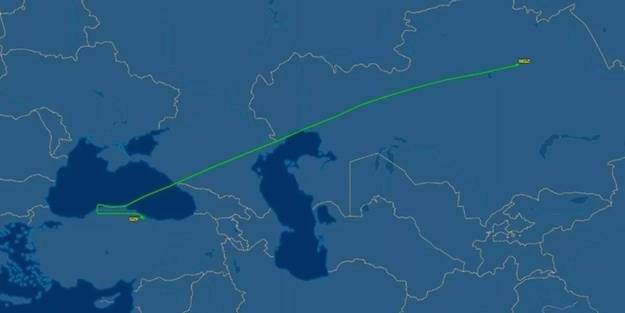 İstanbul'a inemeyen uçaklar o şehrimize indi