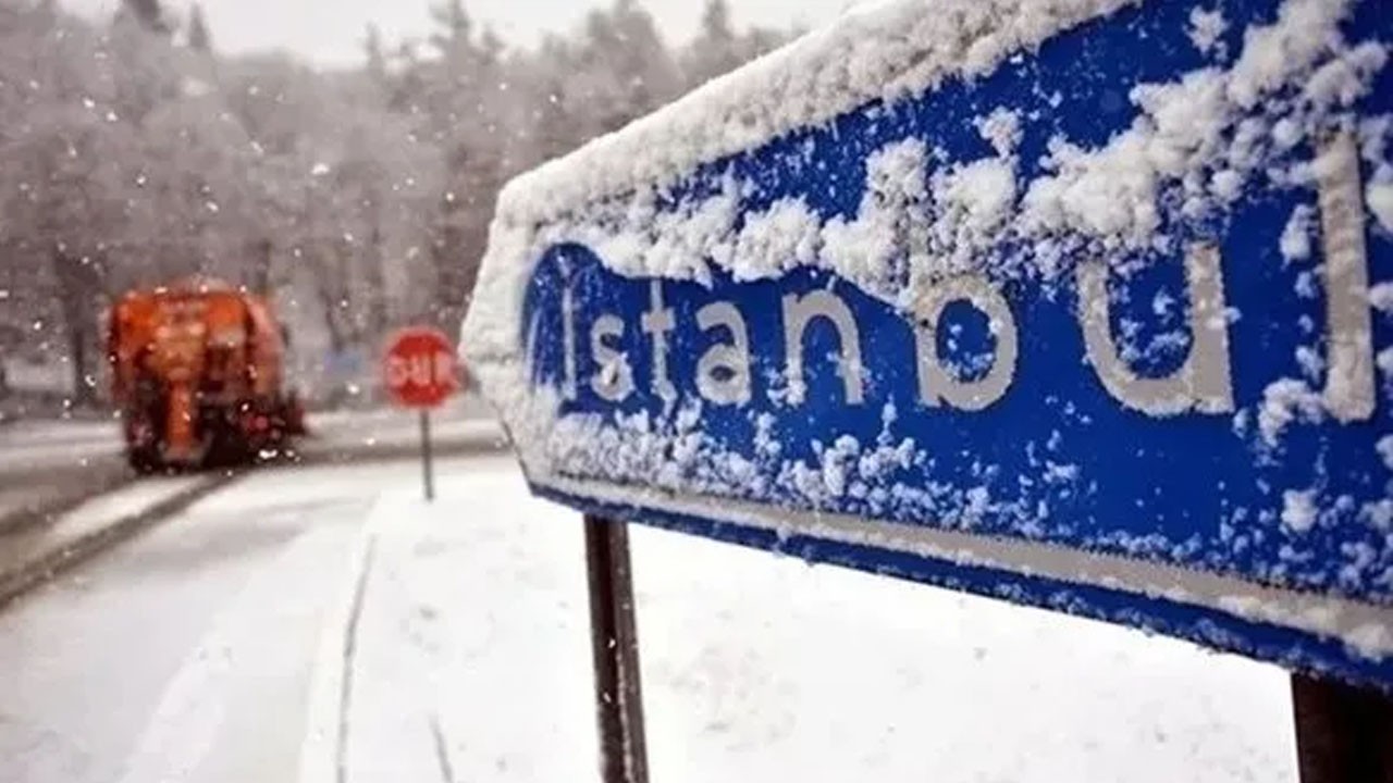 İstanbul'a kar geliyor: Alarm verildi! Meteoroloji verileri paylaştı!