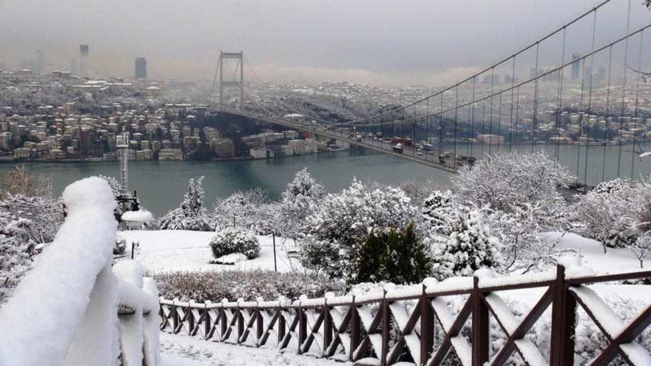 İstanbul'a kar geliyor! Tarih verildi