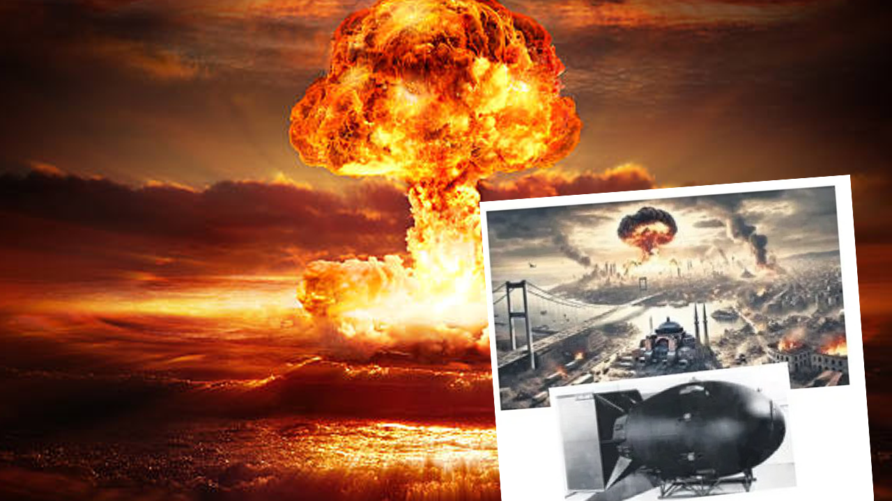 İstanbul’a nükleer bomba atılırsa ne olur? İşte şok eden kareler
