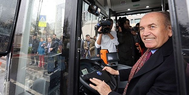 İstanbul'a doğalgazlı otobüs