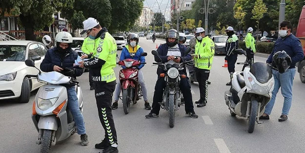 İstanbul'da 287 bin motosiklete denetleme