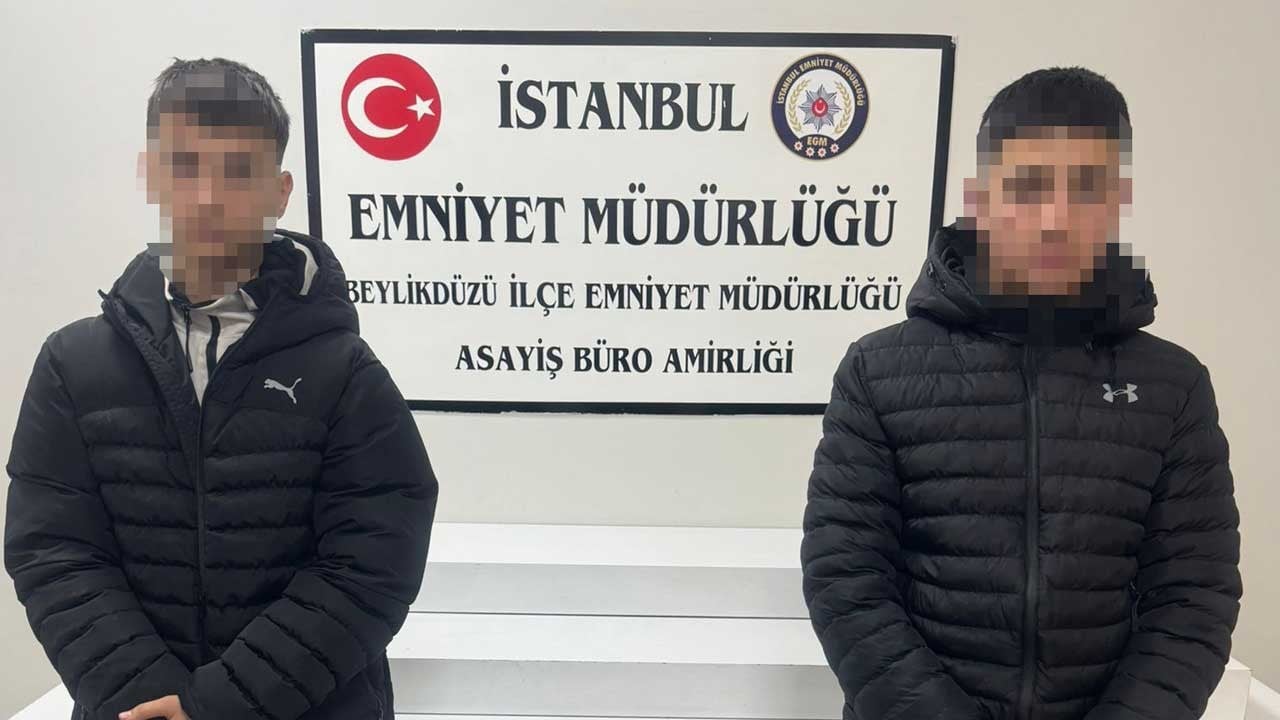 İstanbul'da 3 farklı iş yerinden hırsızlık yapan 2 şüpheli yakalandı