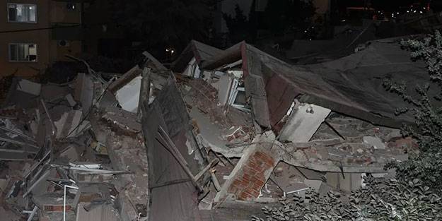 İstanbul'da 9 katlı binada çökme meydana geldi