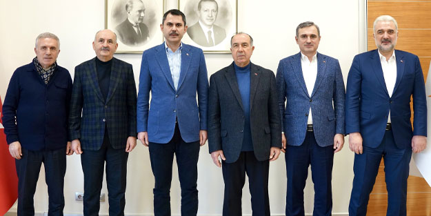 İstanbul'da AK Parti zirvesi! AK Parti İstanbul Büyükşehir Belediye Başkanı Adayı Murat Kurum da katıldı