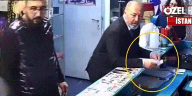 İstanbul'da akılalmaz olay! Yarım milyonluk senedi kaşla göz arasında yuttu