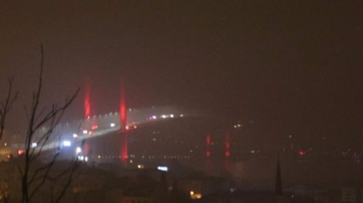 İstanbul'da sis alarmı! Bu sabah kapatıldı