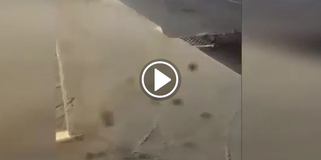 İstanbul'da asfaltta korkutan görüntü!