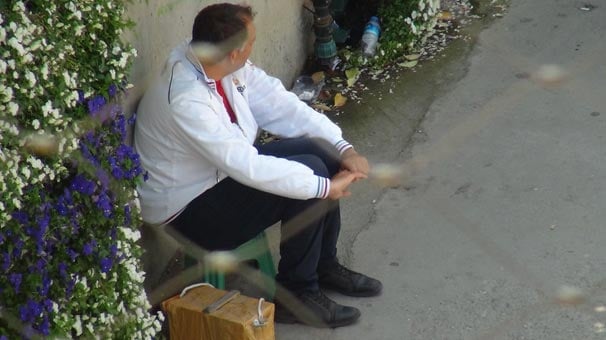 İstanbul'da ayakkabı boyacılarının akılalmaz taktiği!