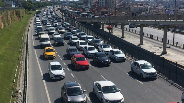 İstanbul'da bayram yoğunluğu