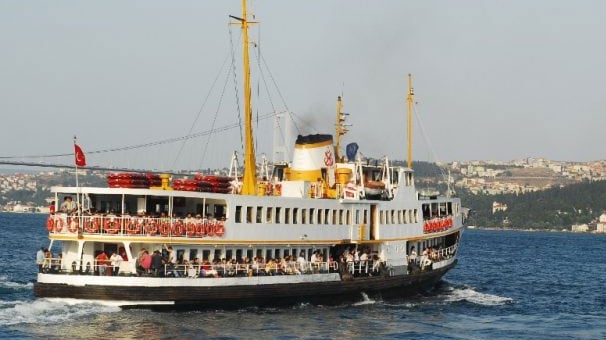İstanbul'da bazı vapur seferleri iptal edildi