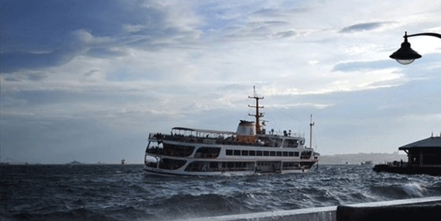 İstanbul'da bazı vapur seferleri yapılamıyor