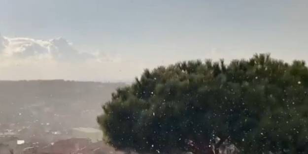 İstanbul'da beklenen kar yağışı başladı!