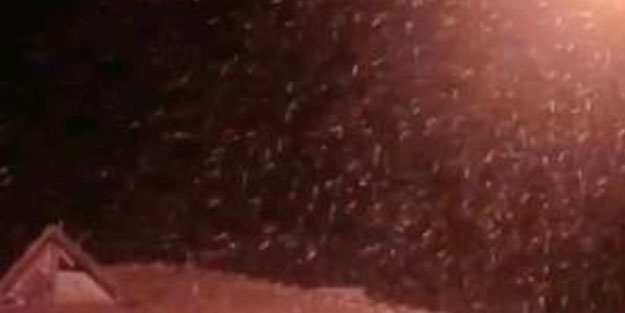 İstanbul'da beklenen kar yağışı başladı