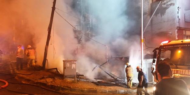 İstanbul'da bir evde çıkan yangın söndürüldü