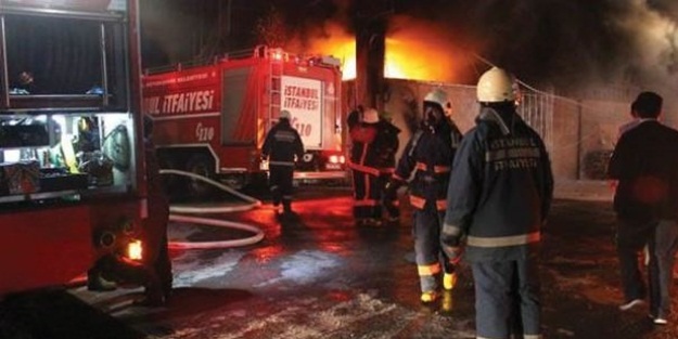 İstanbul'da büyük yangın