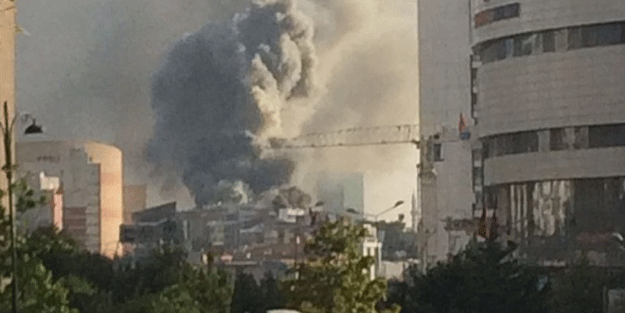 İstanbul'da büyük yangın!