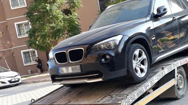 İstanbul'da çalınan lüks otomobil Adana'da bulundu