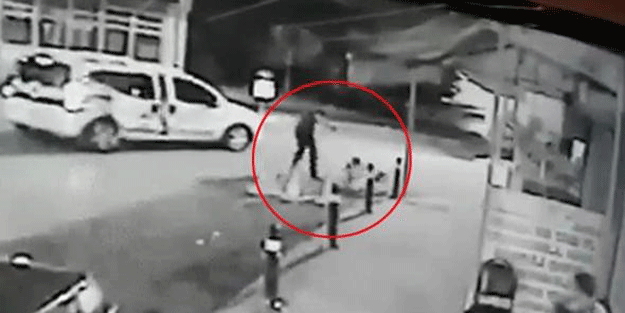 İstanbul’da dehşet! Çocuğuna sarıldığı anda başından vuruldu…