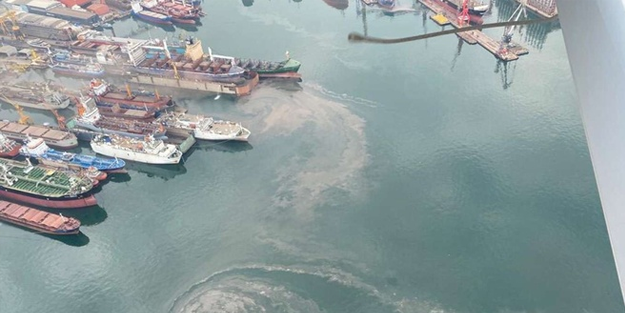 İstanbul'da denizi kirleten gemilere 93,6 milyon lira ceza