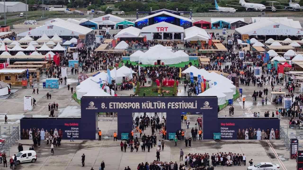 İstanbul'da dev buluşma! 8. Etnospor Kültür Festivali kapılarını açtı
