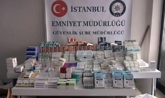 İstanbul'da dev ilaç operasyonu