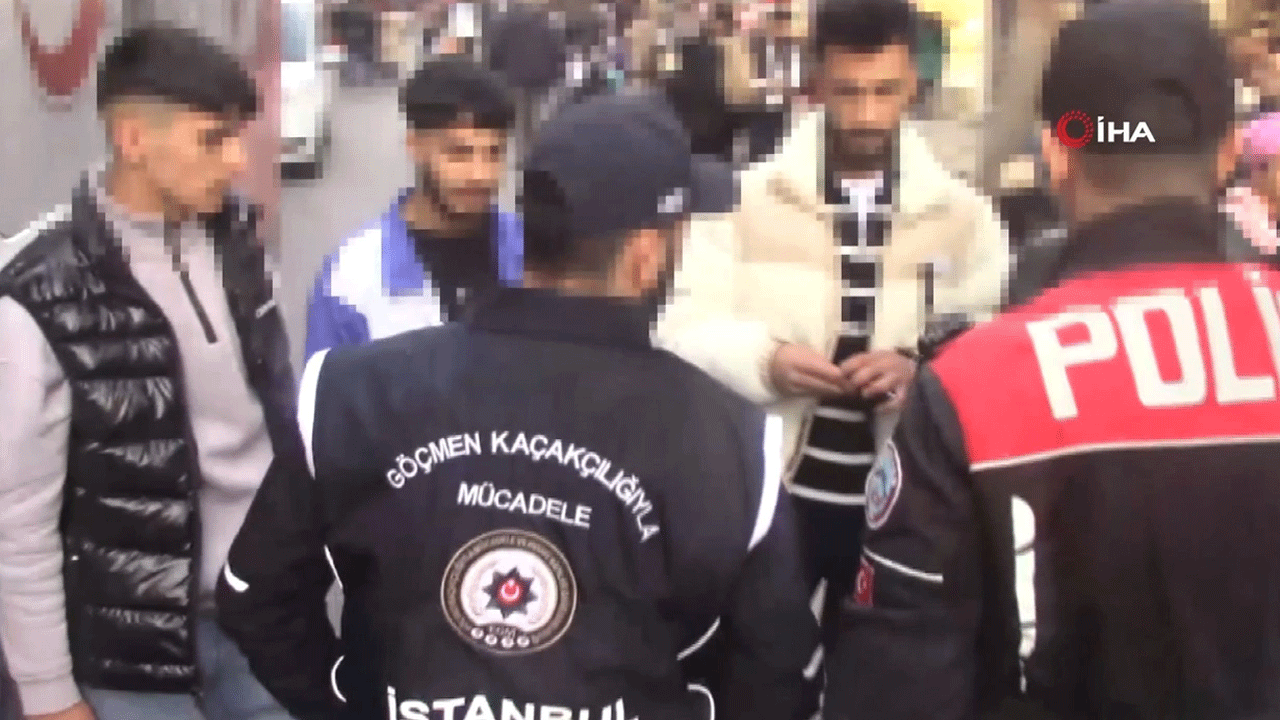 İstanbul’da dikkat çeken operasyon! 74 göçmen yakalandı, geriye ne kaldı?
