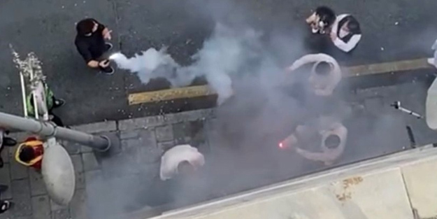 İstanbul'da düğün kutlamasında korku dolu anlar! Genç kızların çığlıkları kameraya yansıdı
