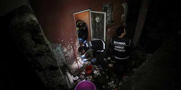 İstanbul'da eşzamanlı uyuşturucu operasyonları!